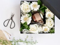 burkatron Fresh Flower Gift Box